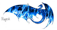 Blue Flaming Skywing