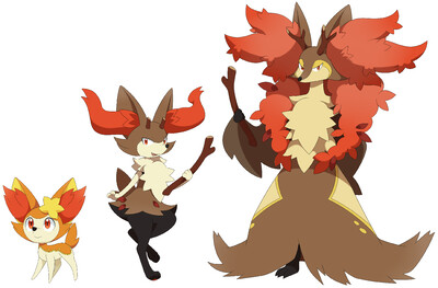 Mega Banette X Delphox Fusion Adopt !! Closed !! by 64raptors -- Fur  Affinity [dot] net