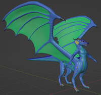 Colibri taur 3D