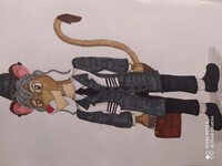 (Art Trade) - Callan The Lion Gentleman