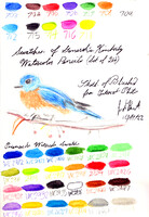 Watercolor Pencil Swatches