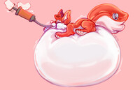 Overinflating inflatable