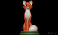 Vixey - The Fox and the Hound 3D print model