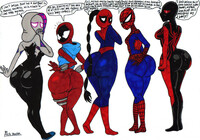 5 jealous spiders