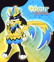 ⚡️ CLOSED - Lucario x Zeraora FUSION ADOPT