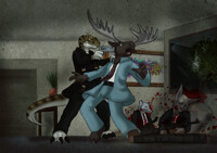 For killing my  loved ones