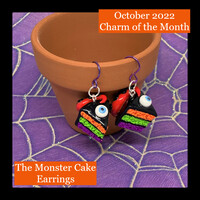 October 2022 Charm of the Month Earrings