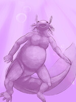 Weretober 14: Axolotl
