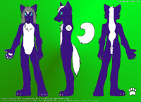 Keyblademark Ref Sheet by maskedskunk