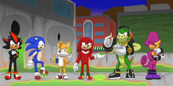 KNUCKLES CHAOTIX Episode 1 - Sonic Fan Animation 