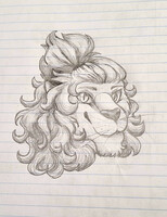 Lion doodle