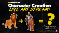 Live Art Stream! Roman Lion!