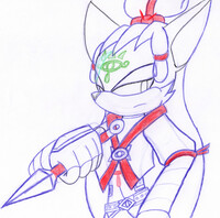 Infinite dressed as BOTW Impa Doodle