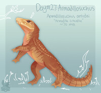Croctober Day 27: Armadillosuchus