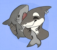 Hug the Shark [comm]