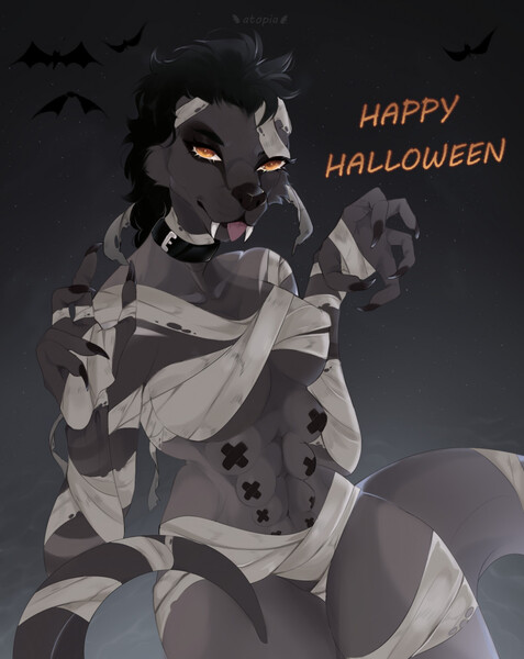 Happy Spooky Month by Rottamor -- Fur Affinity [dot] net