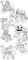 Halloween Sketch-a-thon 2022, part 8
