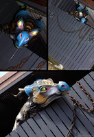 Halloween dragon prop