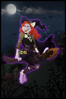 [ COMMISSION ] - HalloweeN WitcH [ 1/2 ]