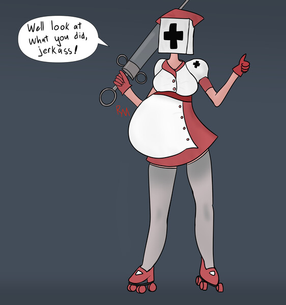 Spookymonth Reaper Nurse By Robomama Fur Affinity Dot Net