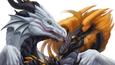 Dragon race 2 by hatsjer -- Fur Affinity [dot] net