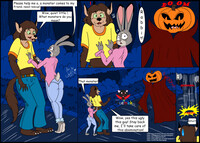 Judy Hopps: Terror in Halloween night 5 (color)