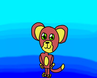 Red and Yellow monkey