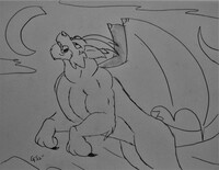 Doodles: A Demon Takes Wing