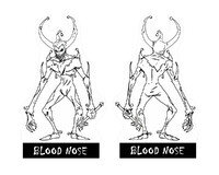 Blood Nose ( Paper Mini Style )