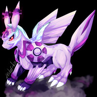 The transformation of Umbreon