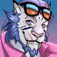 Animated Pixel art avatar Kovu-Hrothgar by Yami_no_LorY -- Fur Affinity  [dot] net
