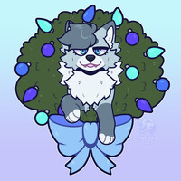 [g] Dyl wreath chibi
