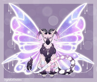 Protogen Adopt: Fae - Set Price (Closed) by CryptidCatCreations on