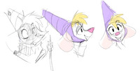 old mouse drawing
