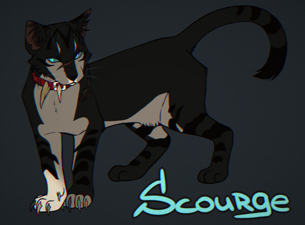Scourge [Warrior Cats] by ~Akatsu -- Fur Affinity [dot] net