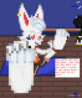 Starching bunny