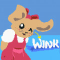Winking Girl