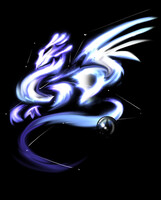 Mythical dragoness