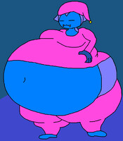 Fat Snorlax SuperMarioFanboy in Pajamas