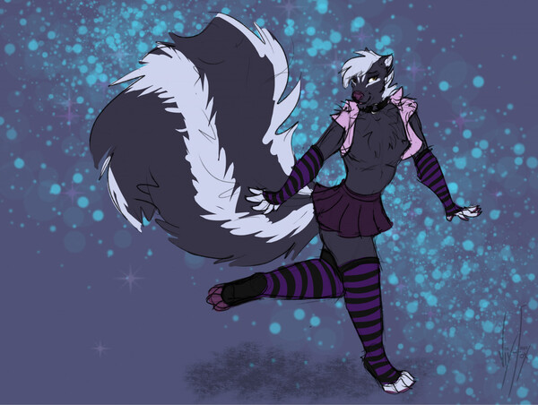 Let's Talk skunk by Fatfox4ever25 -- Fur Affinity [dot] net