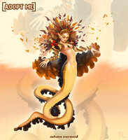 ADOPT #4 [CLOSED]　•　«Mermaid collection - autumn»