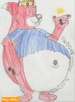 Fox Prince's Pear Shape Belly Jiggle