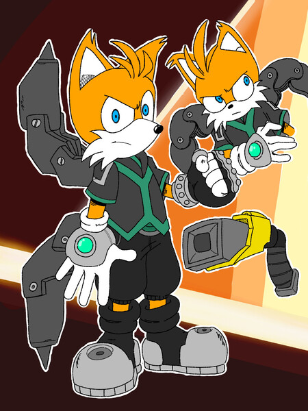 Super Tails by SonicPikapal -- Fur Affinity [dot] net