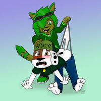 Tearing Him a new one