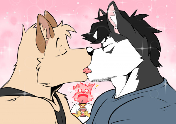 Kiss me Like you mean it by X-KittyMinx-X -- Fur Affinity [dot] net