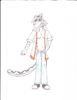 A random snow leopard