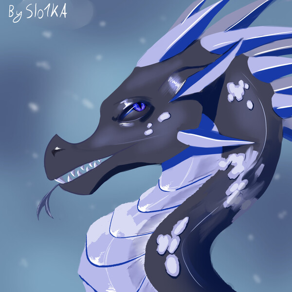 Whiteout - Wings of fire by SLO1KA -- Fur Affinity [dot] net