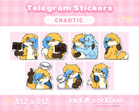 [C] Chaotic Sticker Pack