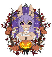 Halloween Badge Yaya