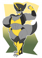 Beefcake, the Proud Shadow Monster Wrestler!